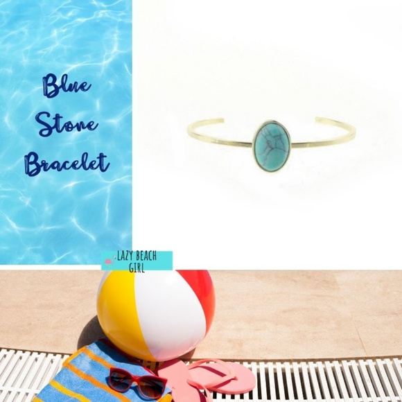 Jewelry - Trending Blue Oval Shape Bracelet Jewelry - Trending Blue Oval Shape Bracelet
